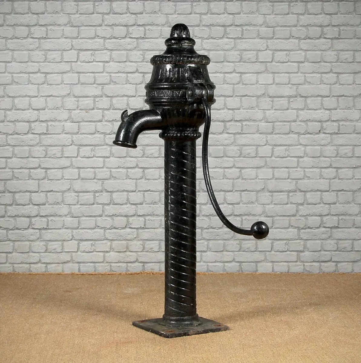 Cast iron cow tail pump Ballymena pump - Image 1