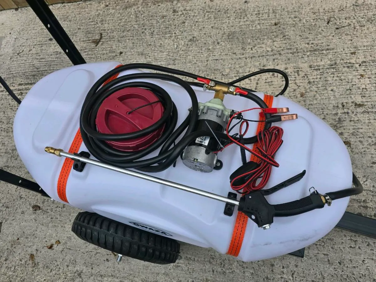 100lt Towable trailer garden weedkiller Sprayer - Image 4