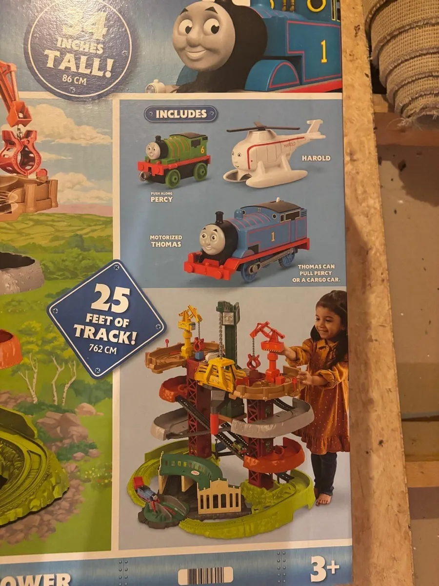 Thomas the Tank Trains & Cranes super Tower - Image 2