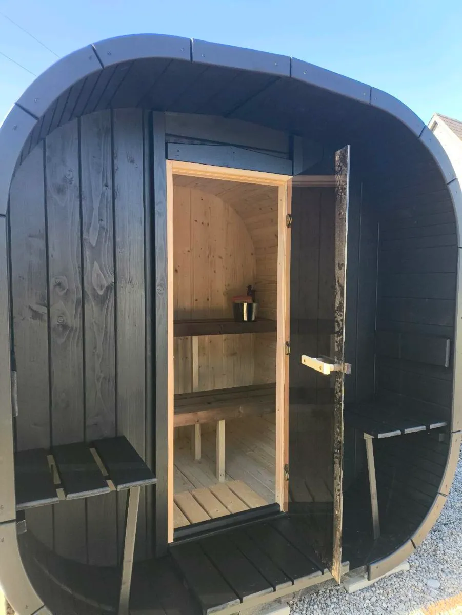Cube sauna//barrel sauna//hot tub//plunge pool - Image 3