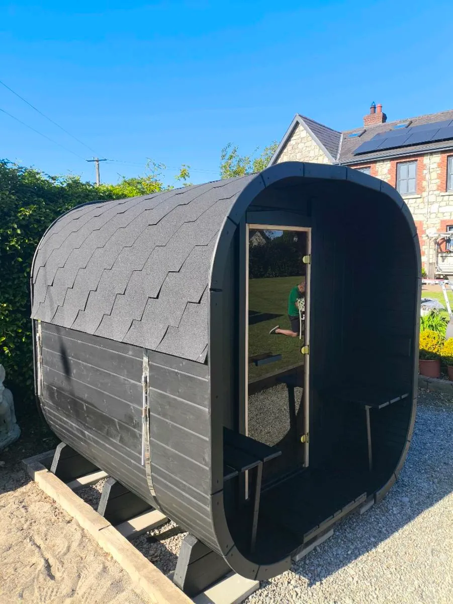 Cube sauna//barrel sauna//hot tub//plunge pool - Image 1
