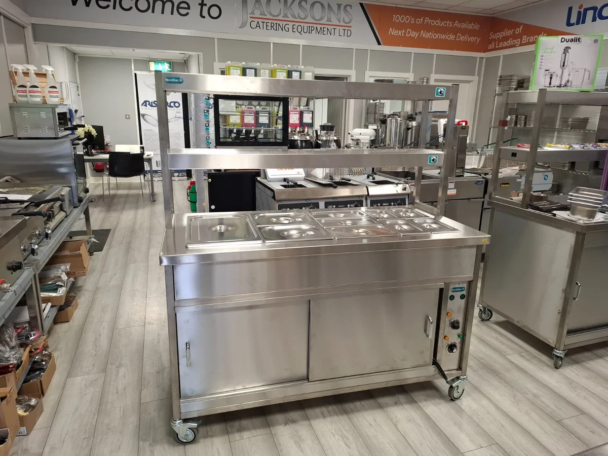 Nordstar 1500 4 Pot Bain Marie Hot Cupboard - Image 2