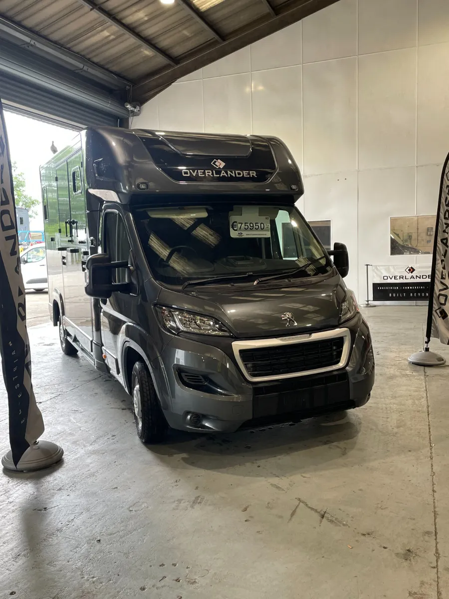 New 3.5tonne  Peugeot Horsebox - Image 1