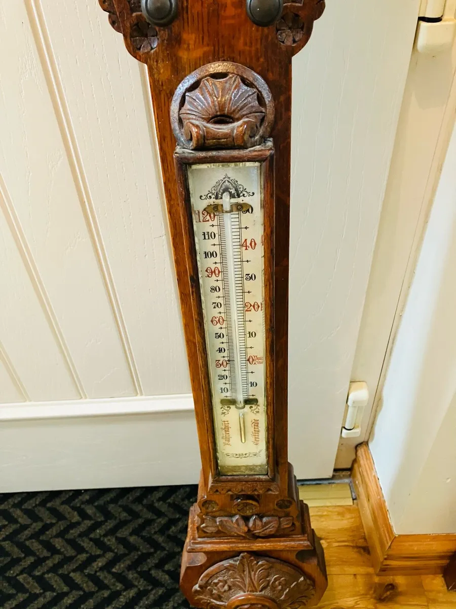 Antique stick barometer - Image 3
