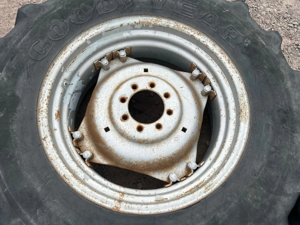 16.9R30 Goodyear Tyres on Shankey rims - Image 4