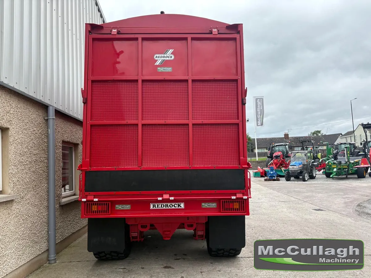 Used Redrock 18ft 14 Tonne Silage/Grain Trailer - Image 3