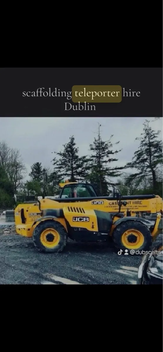 Scaffolding & teleporter hire - Image 4