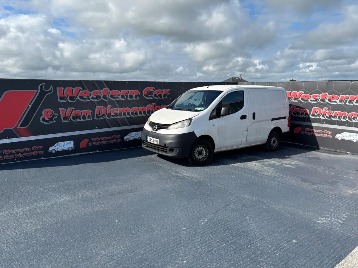 2013 Nissan nv200 1.5 dci for dismantling