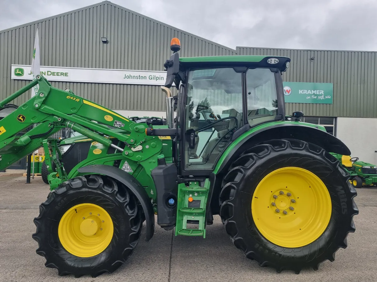 John Deere 6R 150 (2022) + 643R Loader - Image 2