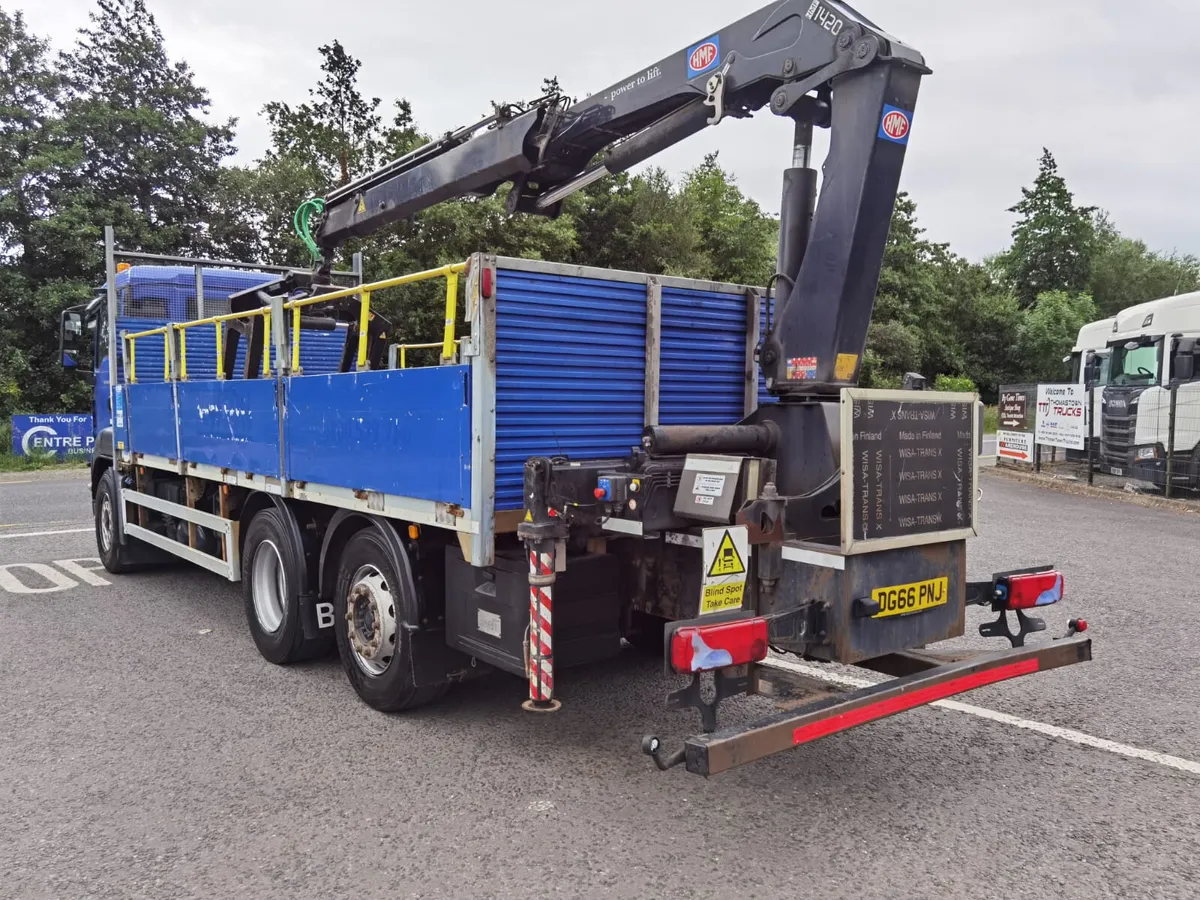2017 MAN TGS 26.360 6X2 DROPSIDE 20ft Flat - Image 4