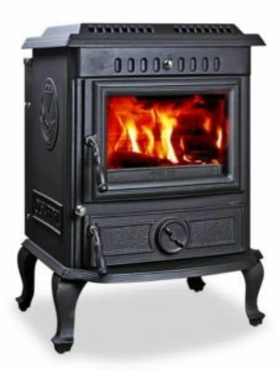 Olymberyl Aidan 21kw Eco Boiler Stove Matt Black - Image 2