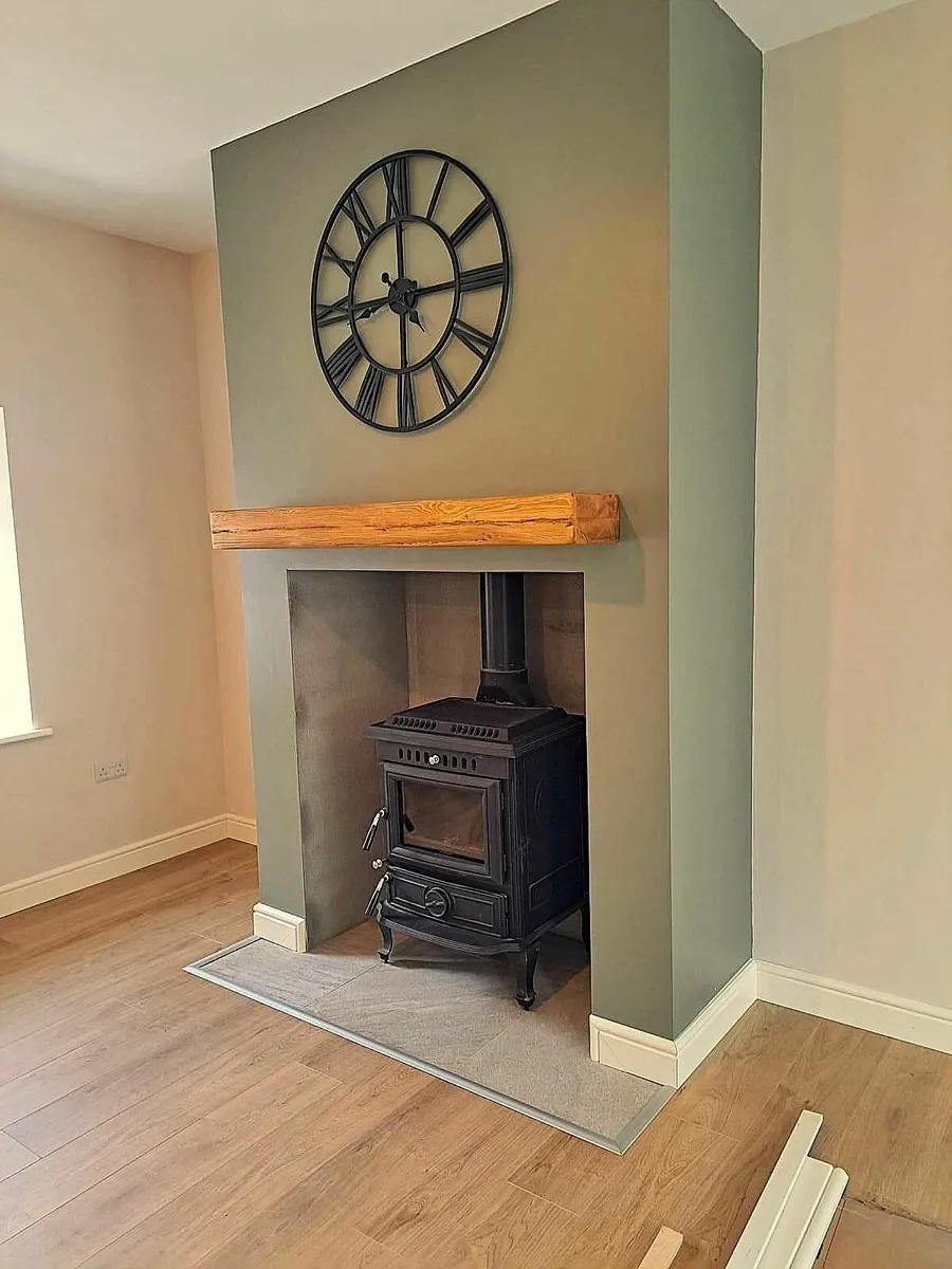 Olymberyl Aidan 21kw Eco Boiler Stove Matt Black - Image 4