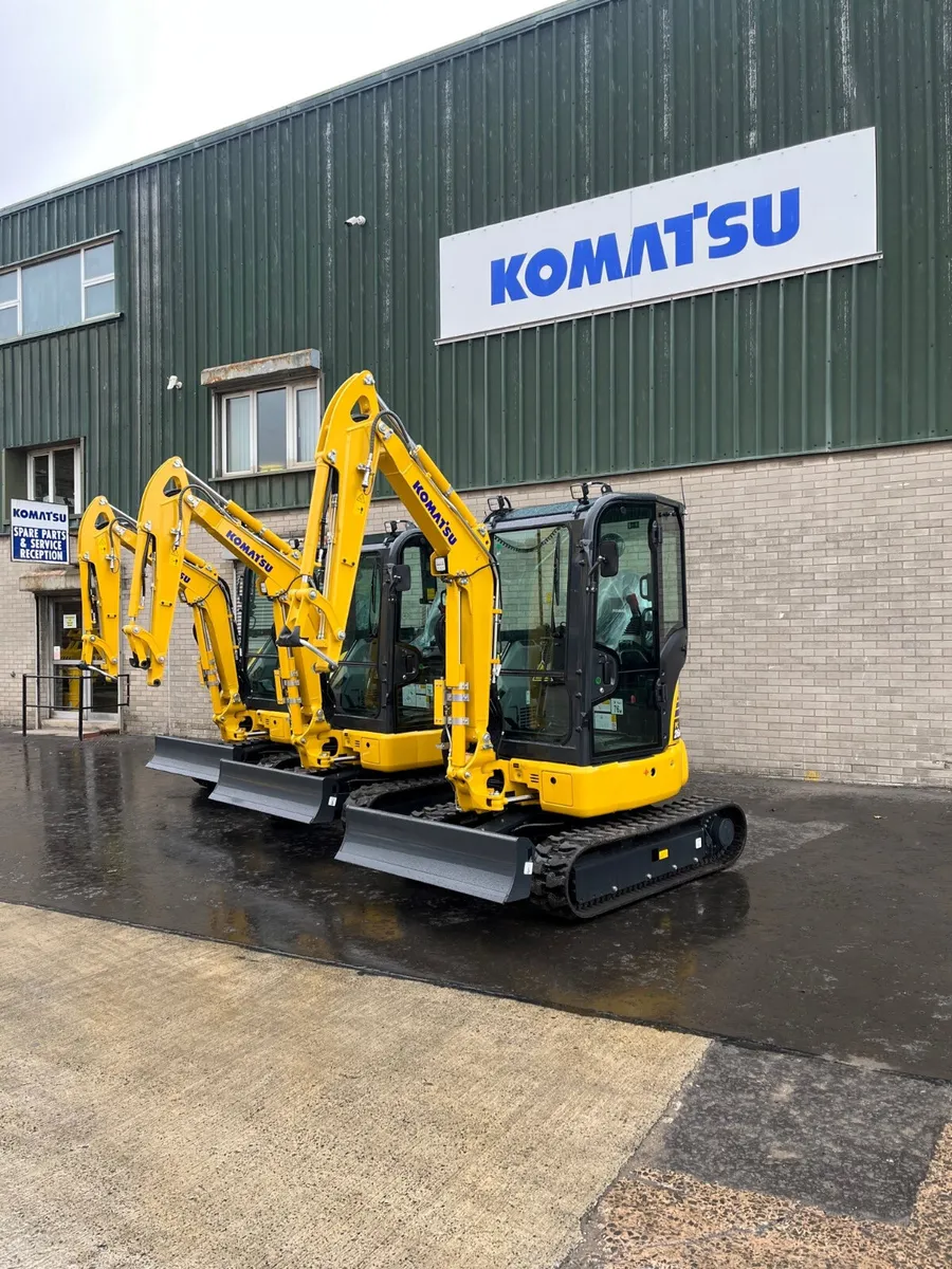 New Komatsu PC26MR-5 Mini Excavators - Image 1