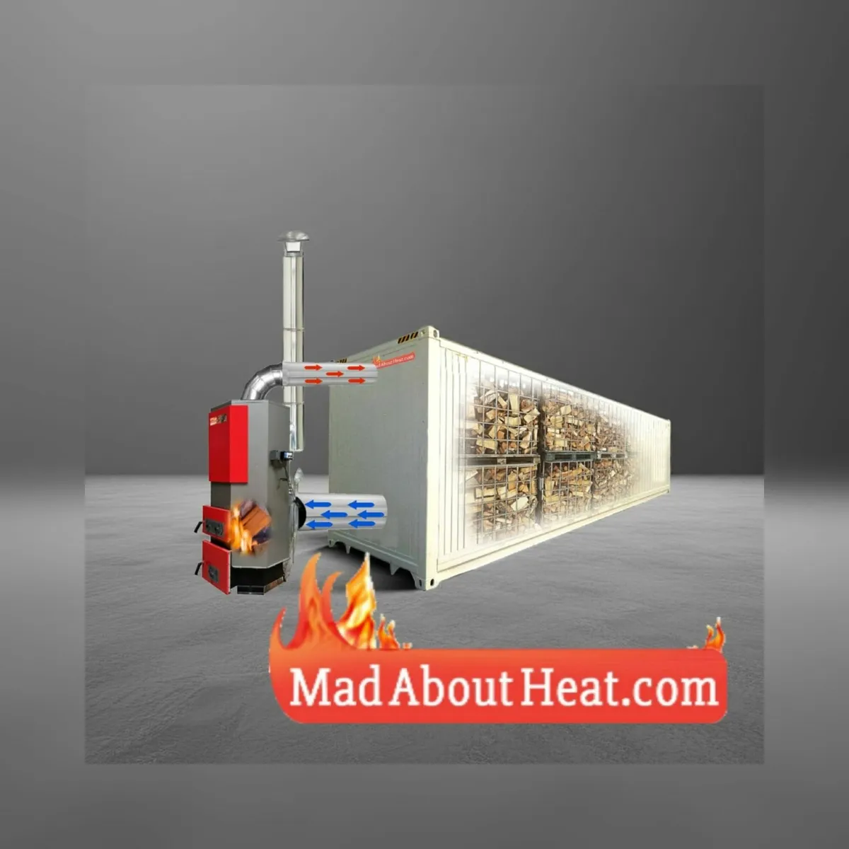 Kiln wood drying, container wood drying kit, kiln - Image 1