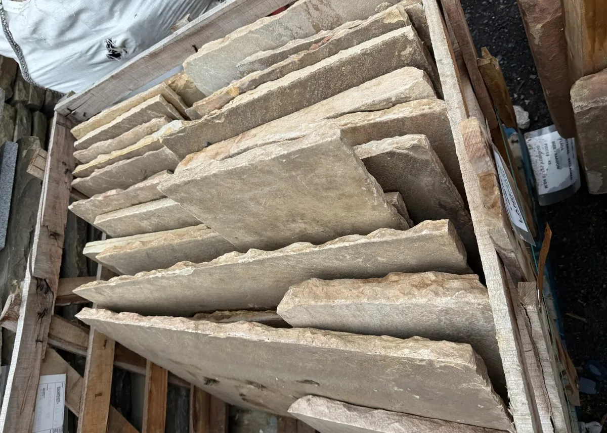 Reclaimed Sandstone Flags / Paving Slabs - Image 4