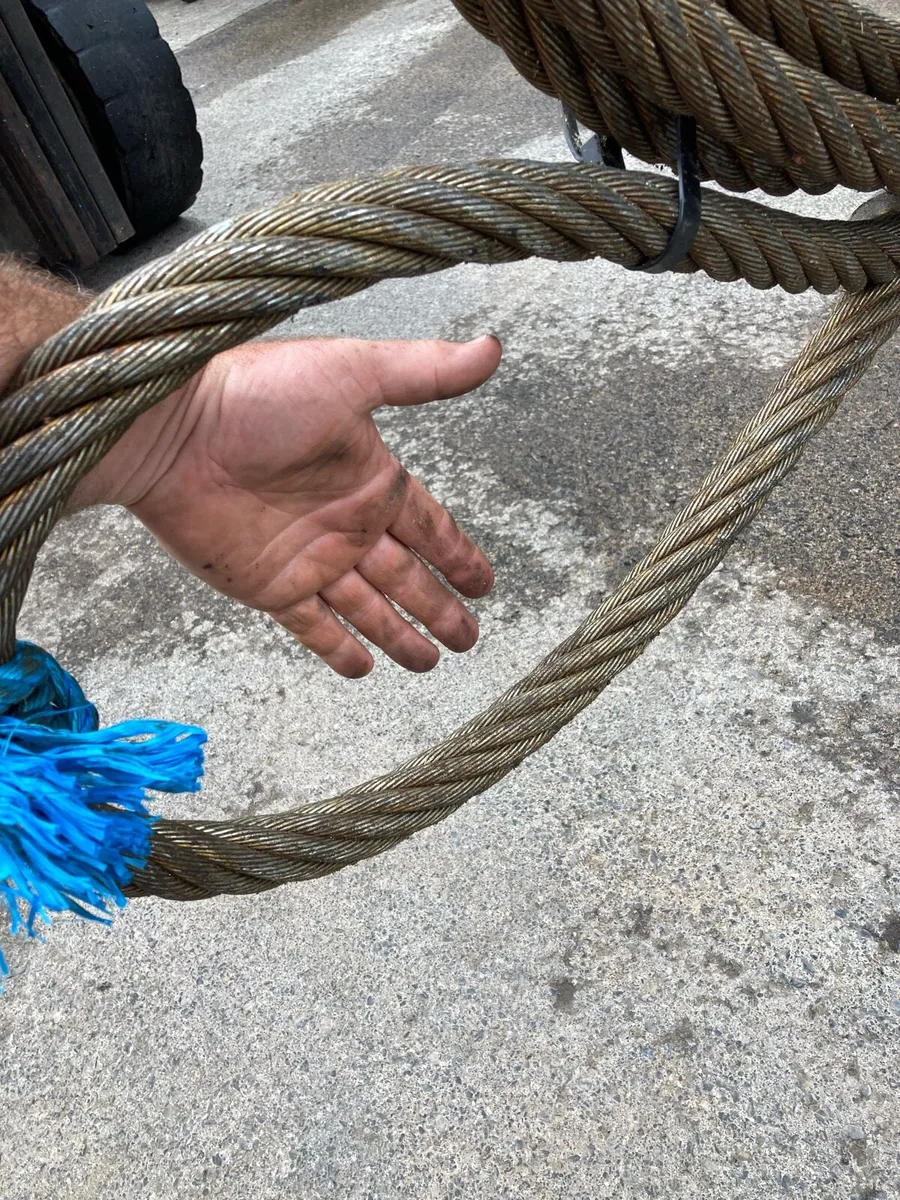 Bulldozer Steel Wire Rope 35mm diameter - Image 2