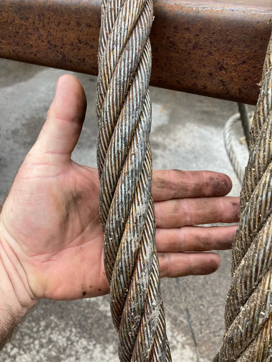 Bulldozer Steel Wire Rope 35mm diameter - Image 3