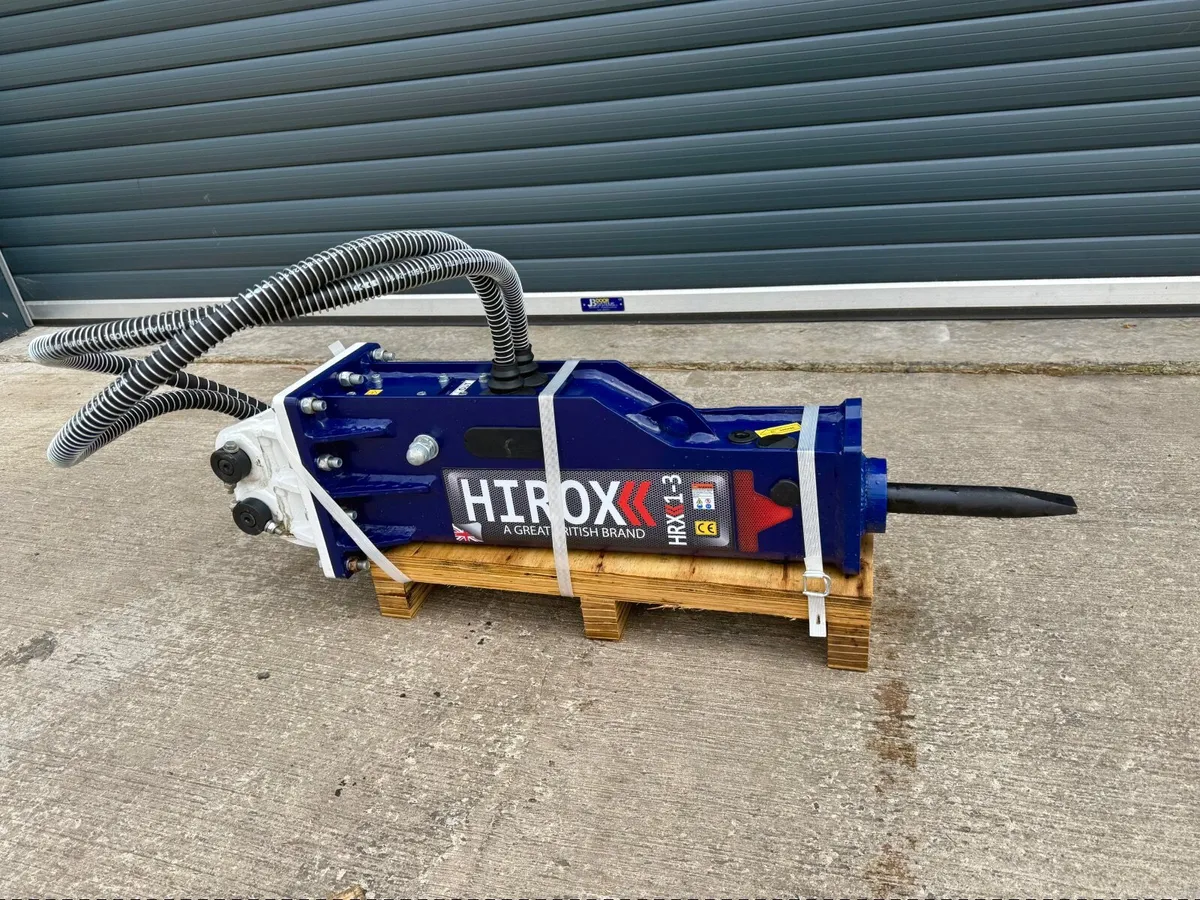 Rock Breaker  0.8 - 1.4 Ton Micro Hammer - Image 1