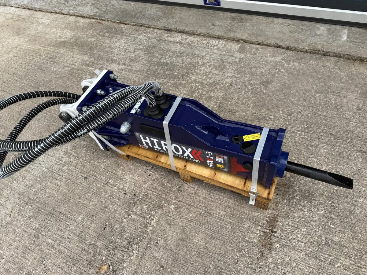 Rock Breaker  0.8 - 1.4 Ton Micro Hammer - Image 3