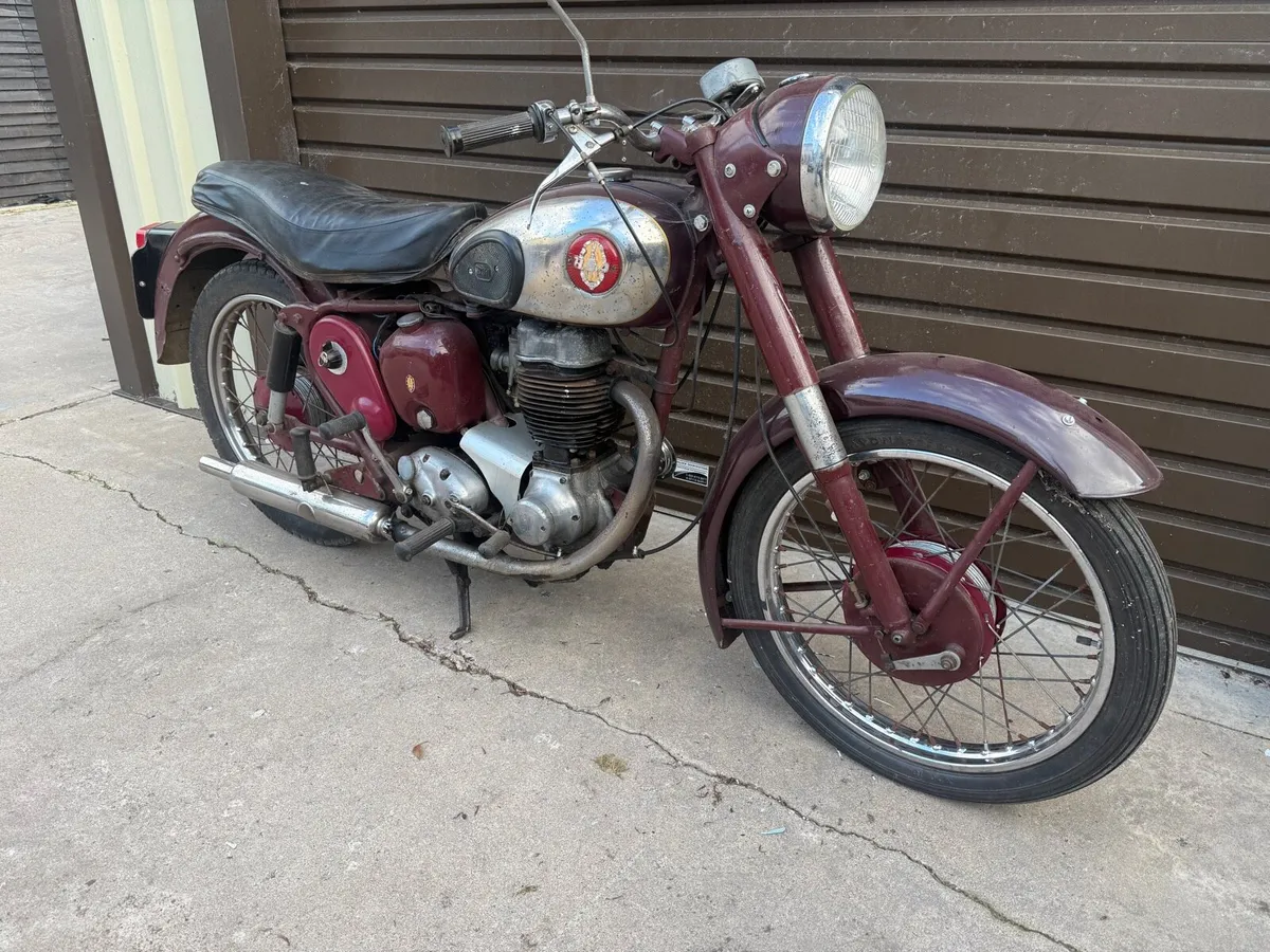 1961 BSA C12 250CC Bike - Image 2