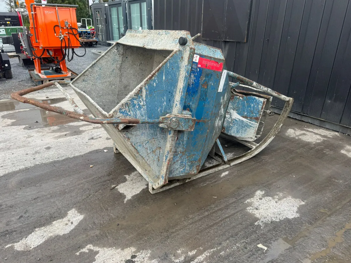 Conquip 1000 Litre Concrete Skip - Image 3