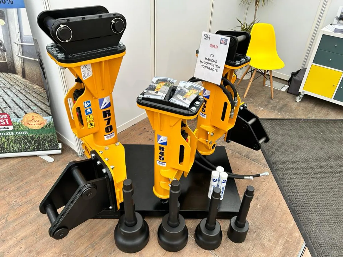 Arrowhead Post Driver Range from 0.7 ton - 8 ton m - Image 1