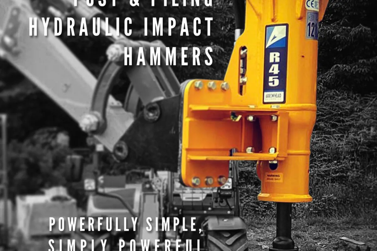 Arrowhead Post Driver Range from 0.7 ton - 8 ton m - Image 4