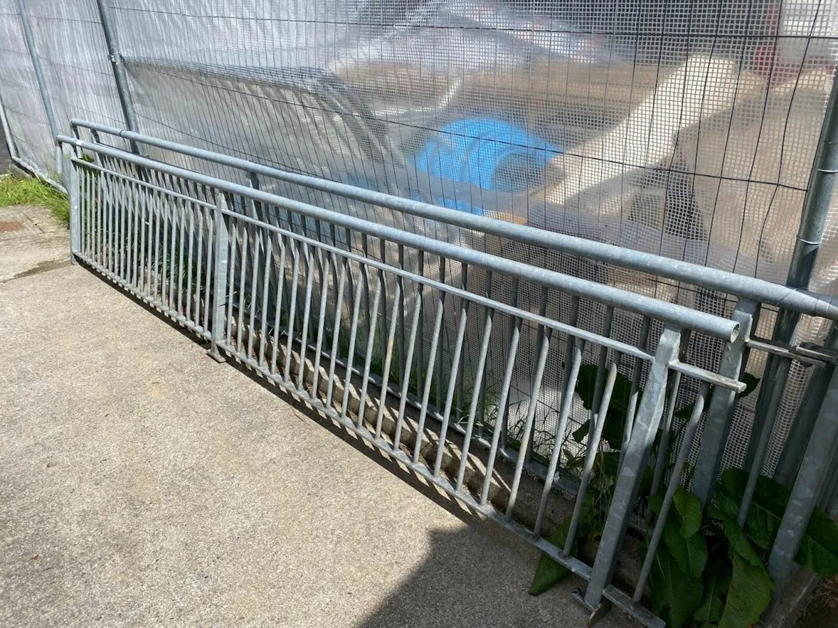 Galvanised Handrail - Image 1
