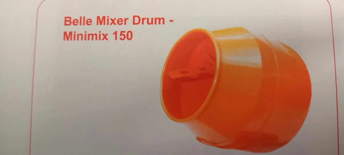 Belle mixer drum