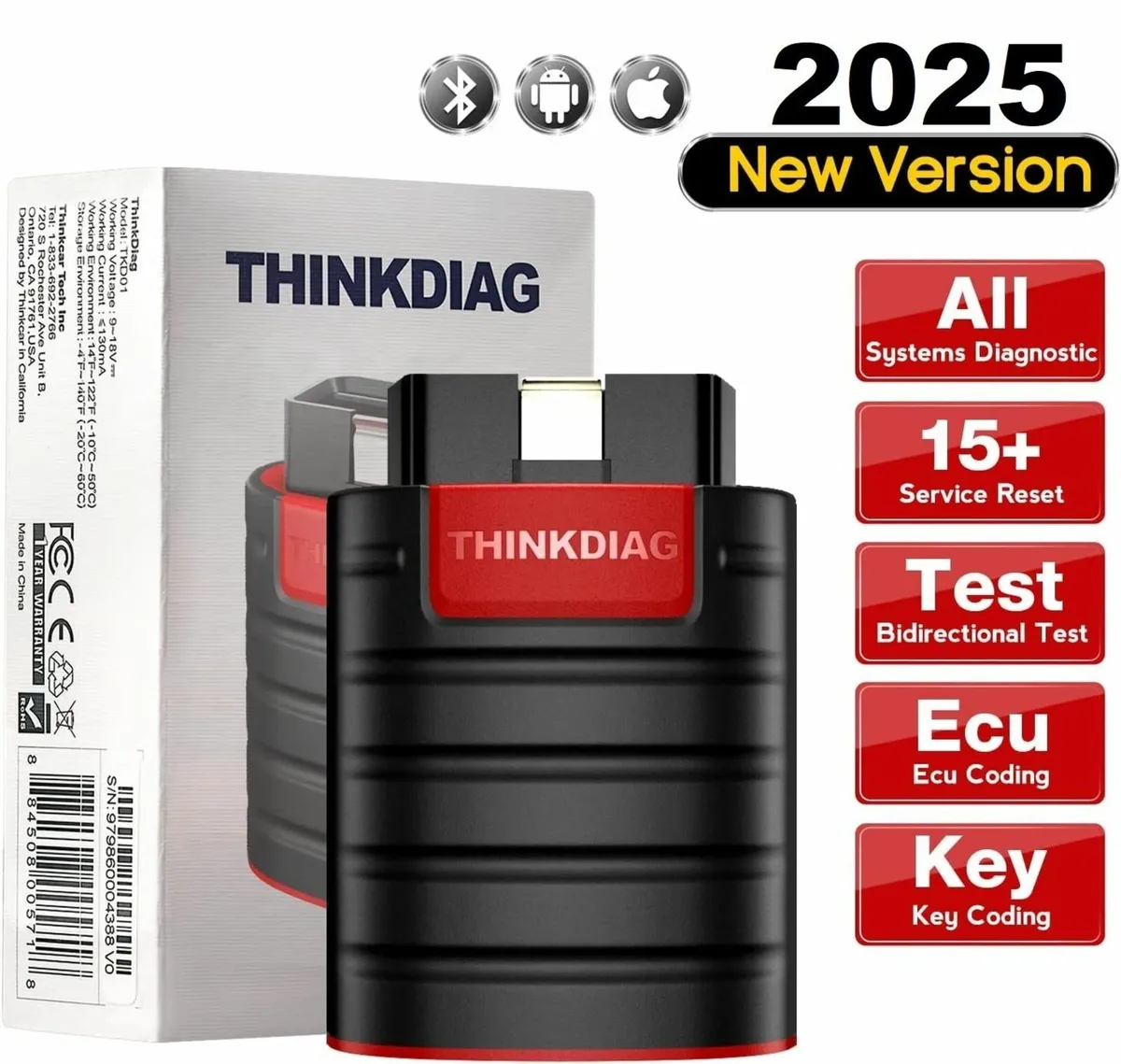 Thinkdiag Diagnostic Bluetooth Conector - Image 1
