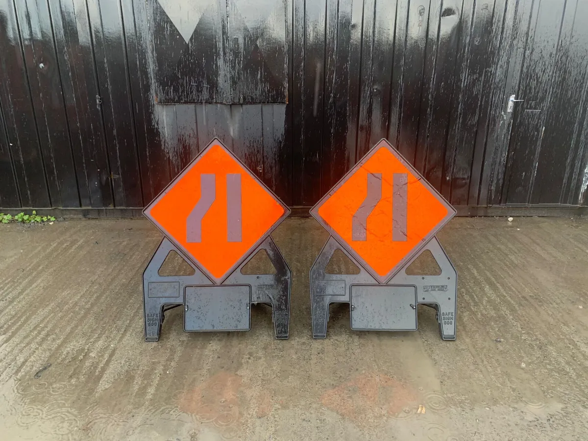 Variety Of Road Construction Signs - Image 3