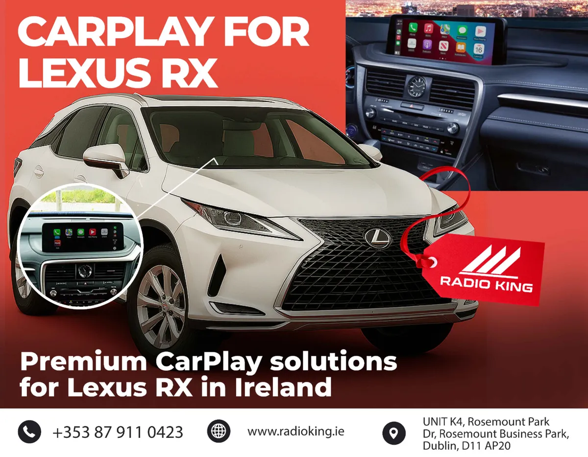 Apple CarPlay Box Upgrade for Lexus RX