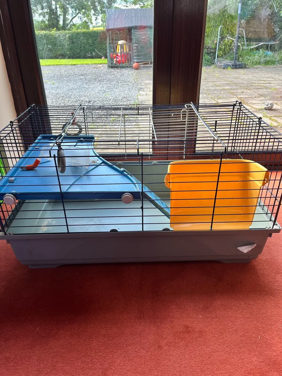 2 storey guinea pig cage - Image 1