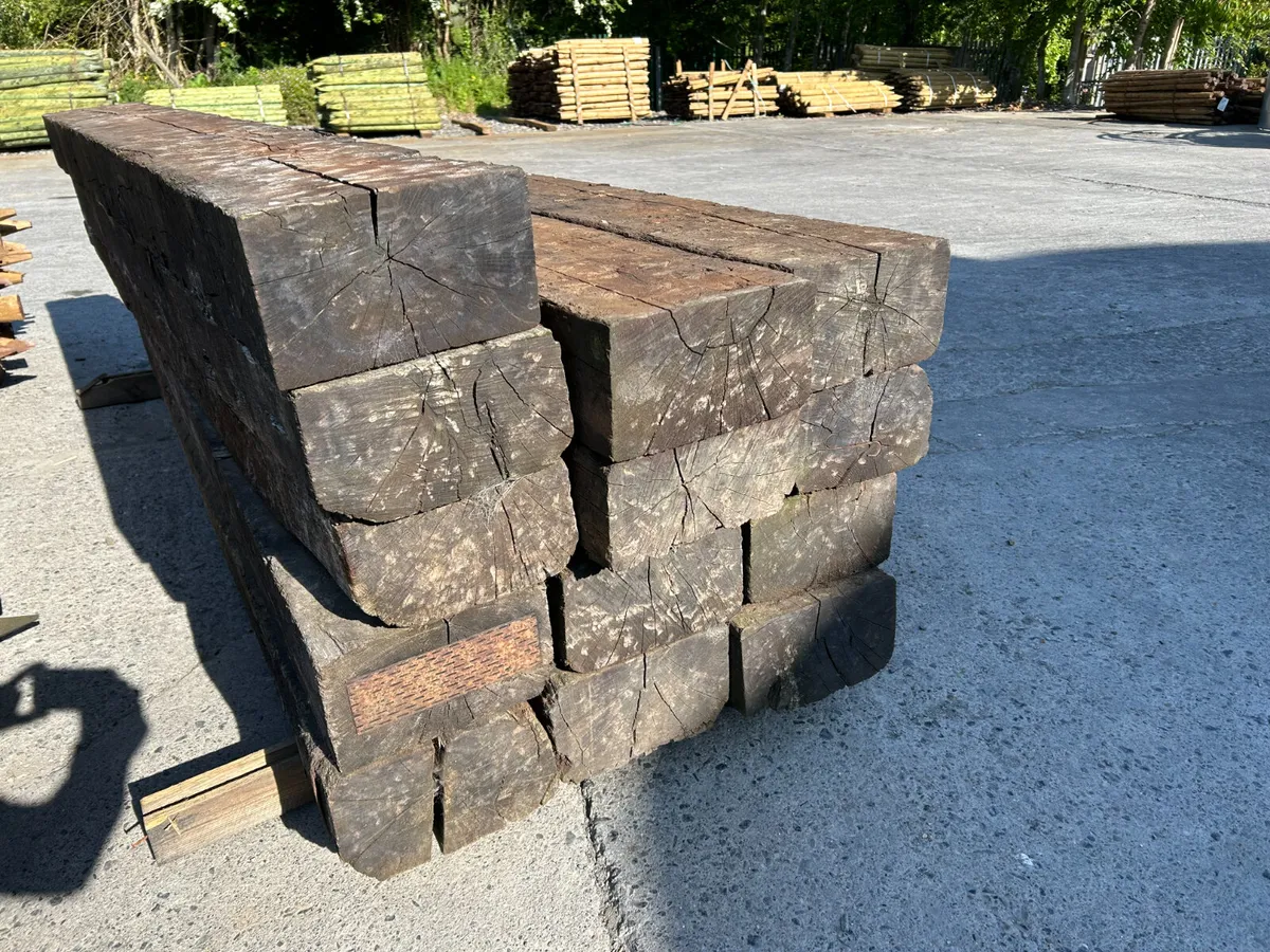 SLEEPERS AT FRS FENCING TINAHELY - Image 2