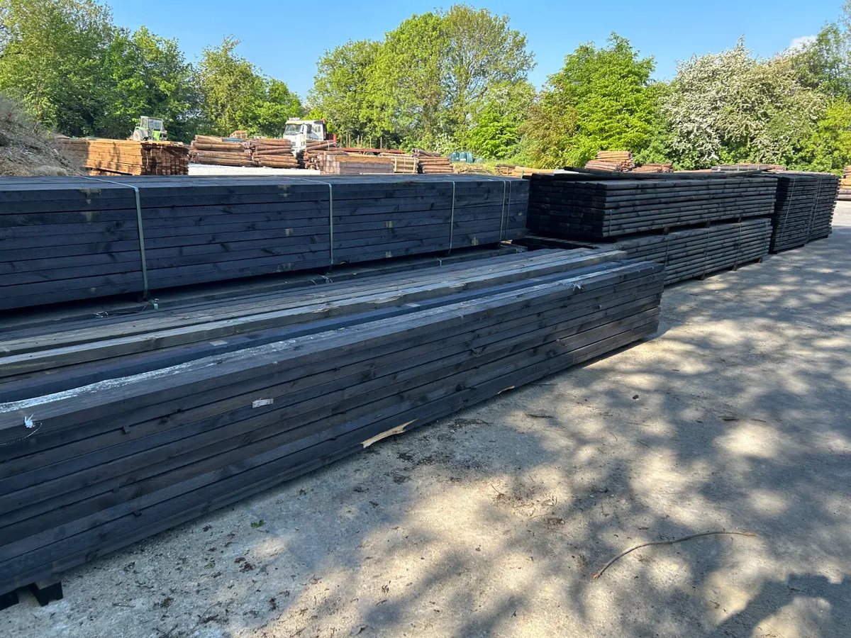 SLEEPERS AT FRS FENCING TINAHELY - Image 4