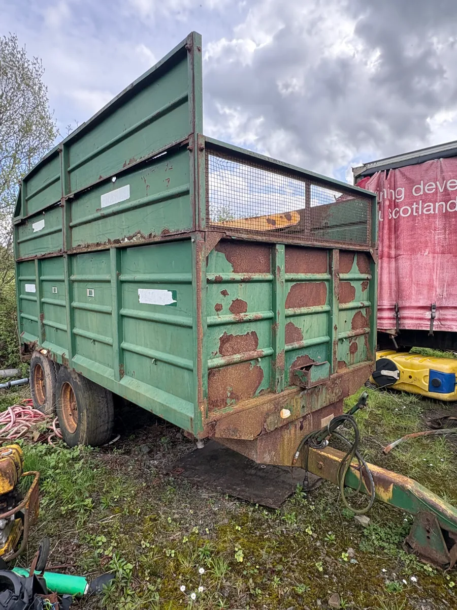 Fraser 15ft silage grain trailer - Image 1
