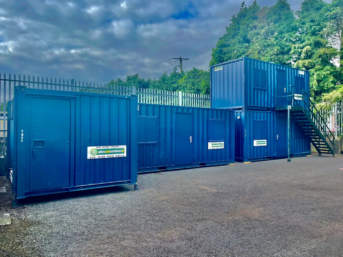 Portable site office hire - Image 1