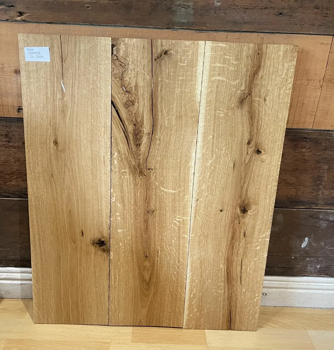 Oak Cladding / Panelling 10mm - Image 2