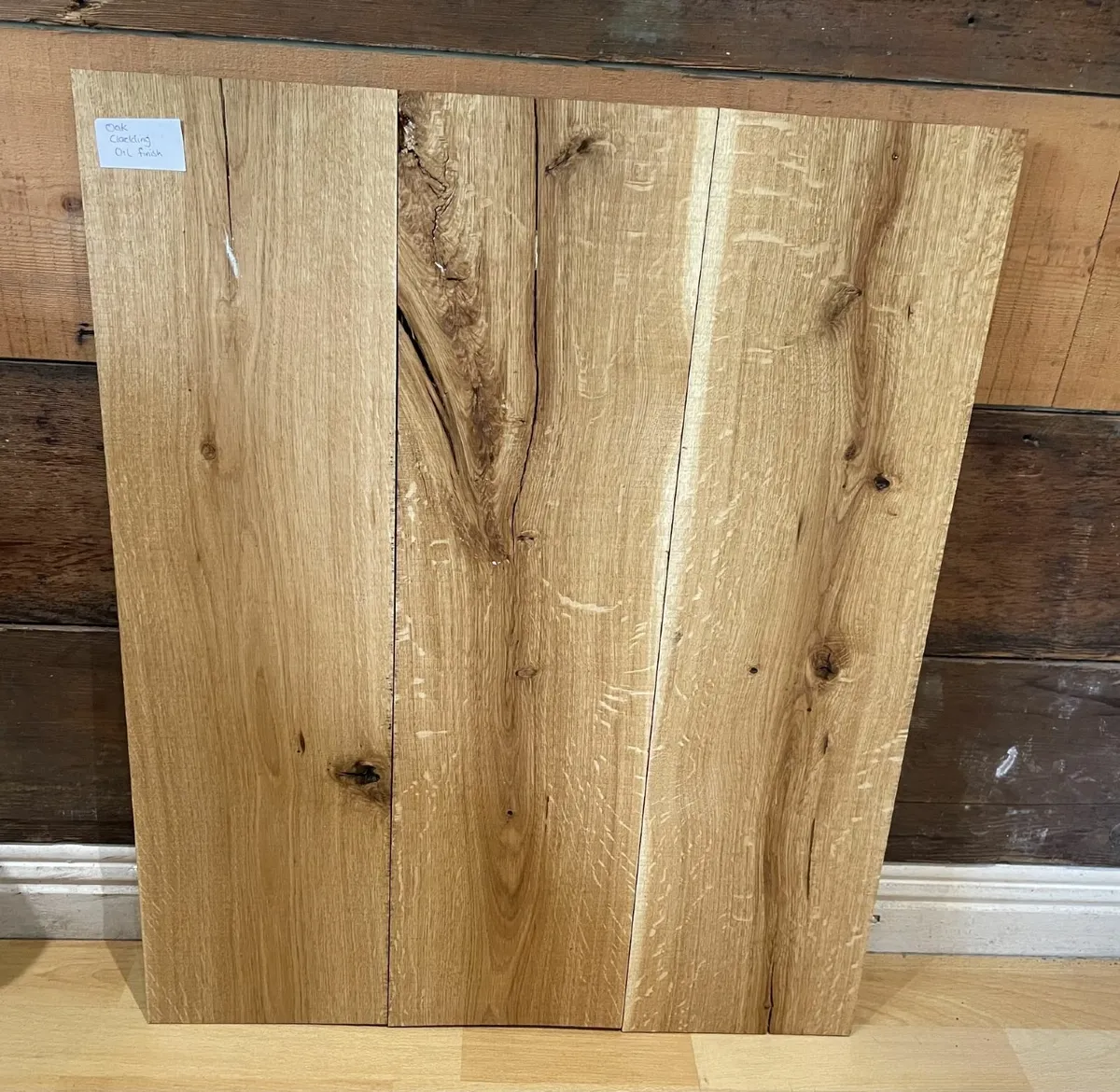 Oak Cladding / Panelling 10mm - Image 4