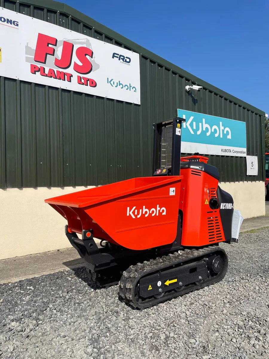 Kubota KC70HD-4 P tracked dumper - Image 2