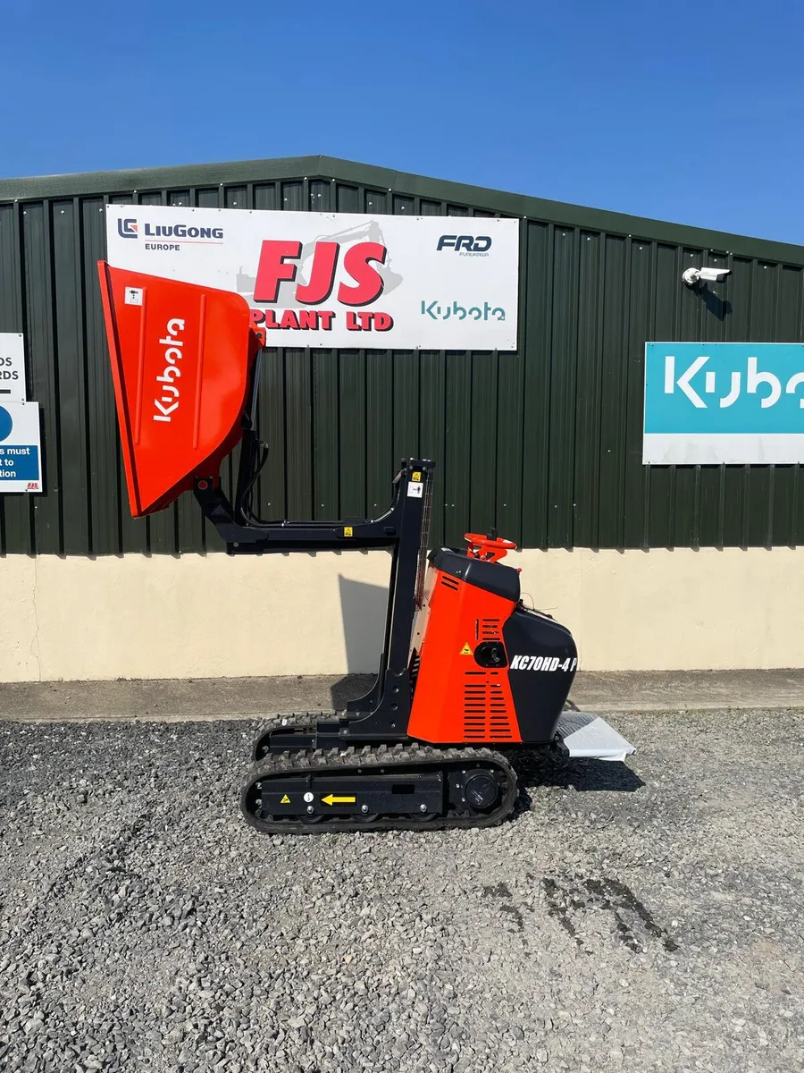 Kubota KC70HD-4 P tracked dumper - Image 3