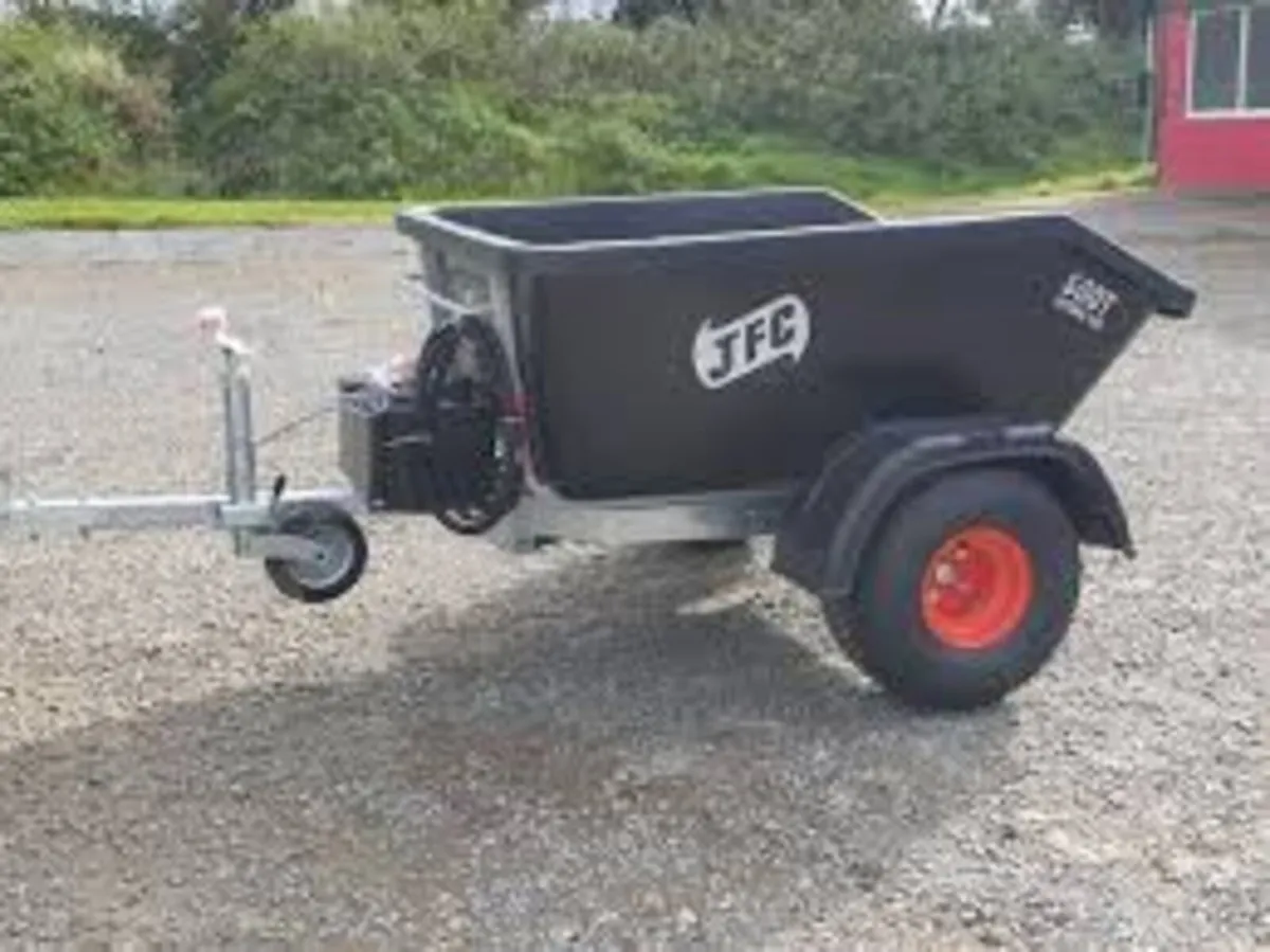JFC ATV 500T electric tipper trailer - Image 3