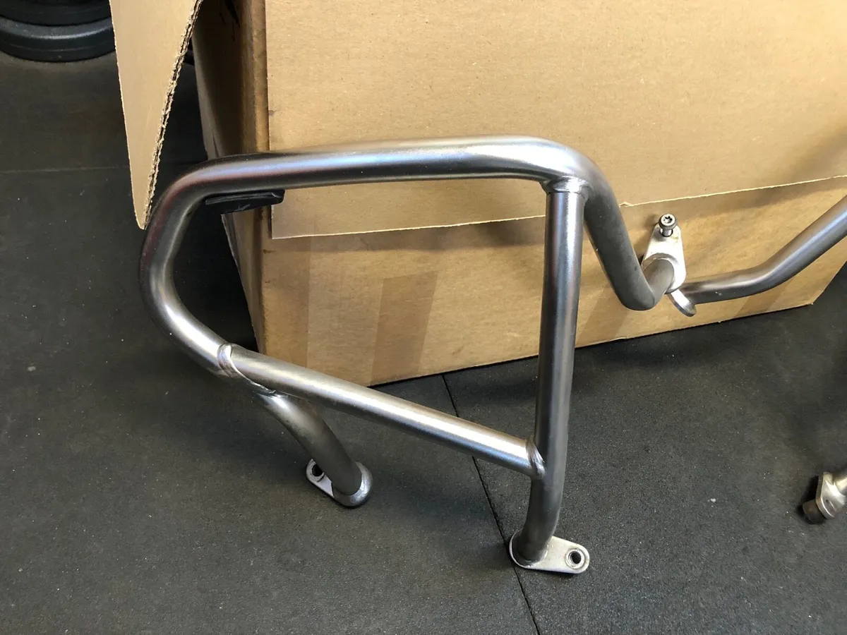 BMW r1200gs crash bars x3 and 850gs sump guard - Image 2