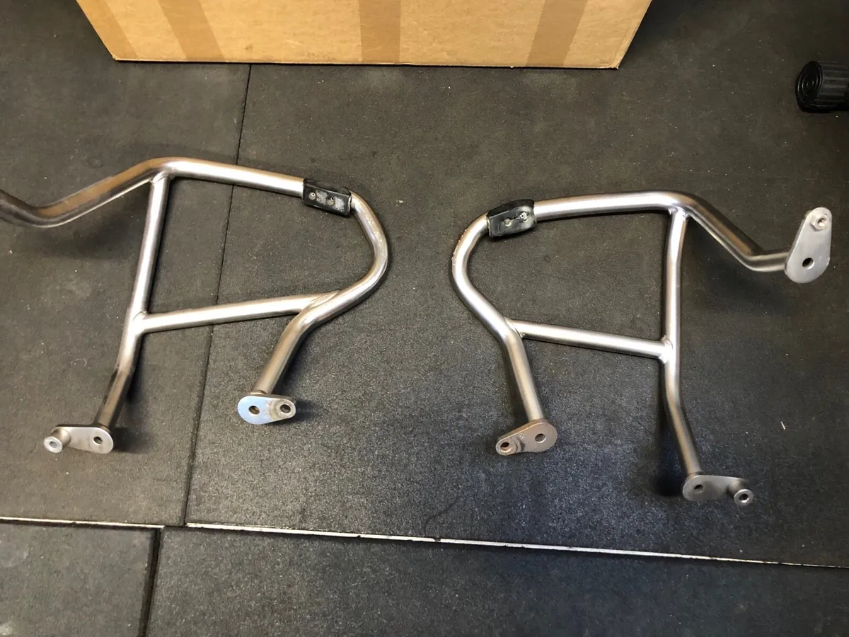 BMW r1200gs crash bars x3 and 850gs sump guard - Image 1