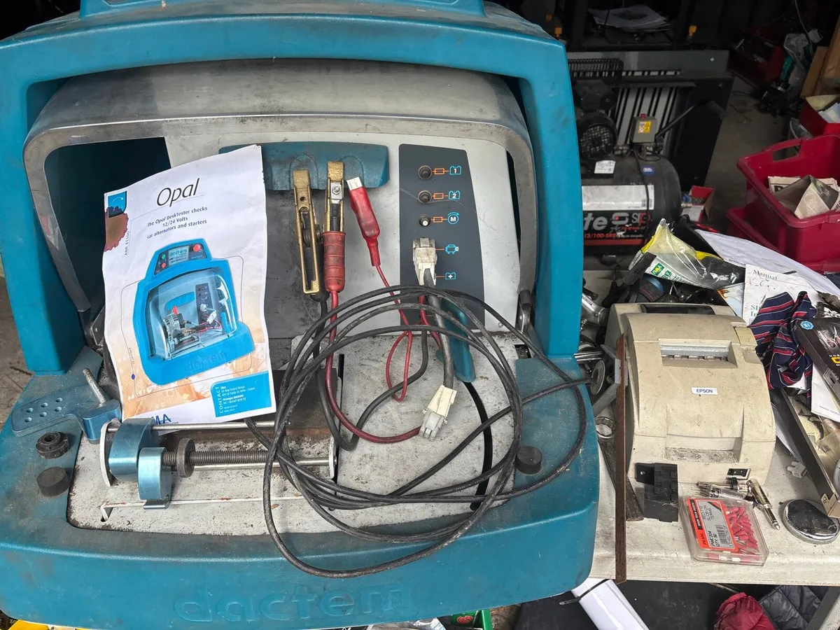 Alternator and starter motor test bench - Image 1