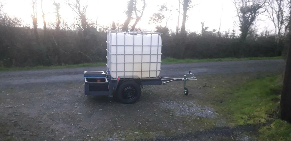 New Mobile water tank trailer - Image 2