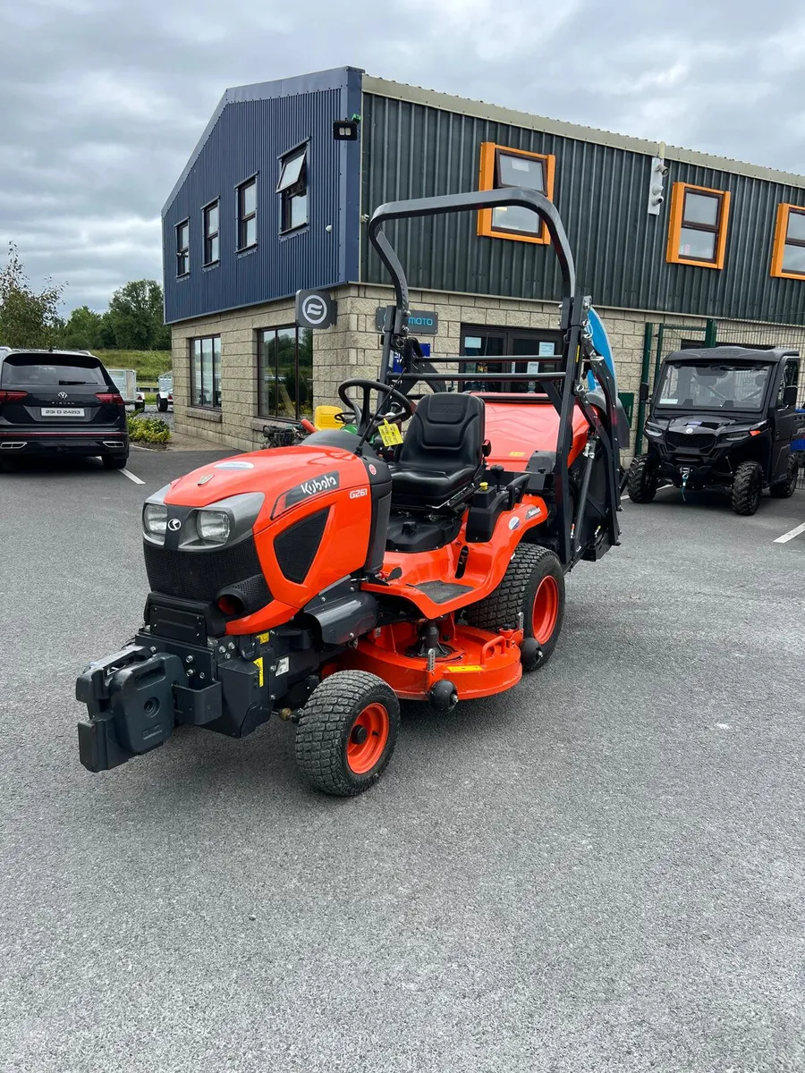 Kubota G261 High Dump 2022 only 150 hrs - Image 1