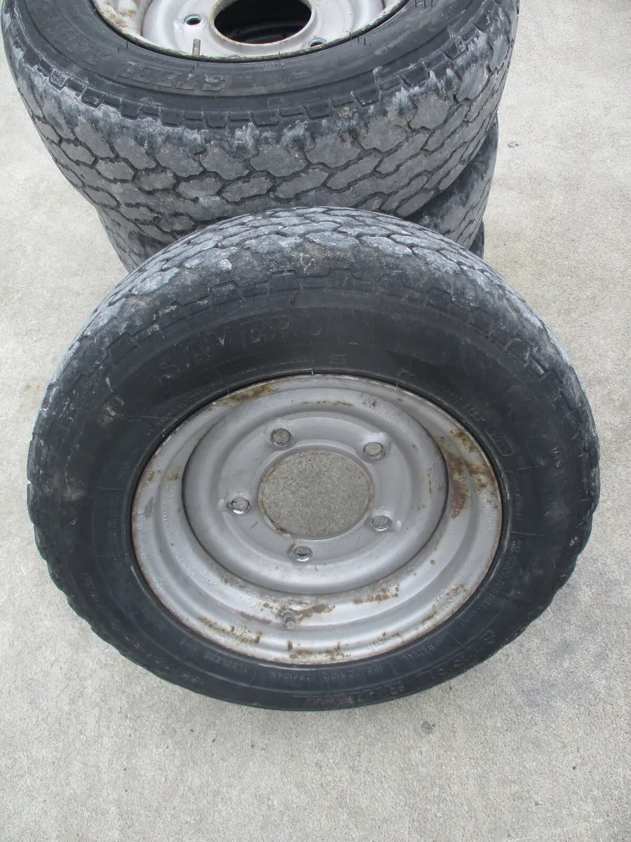 trailer tyres wheels 185  / 70/ R13 - Image 2