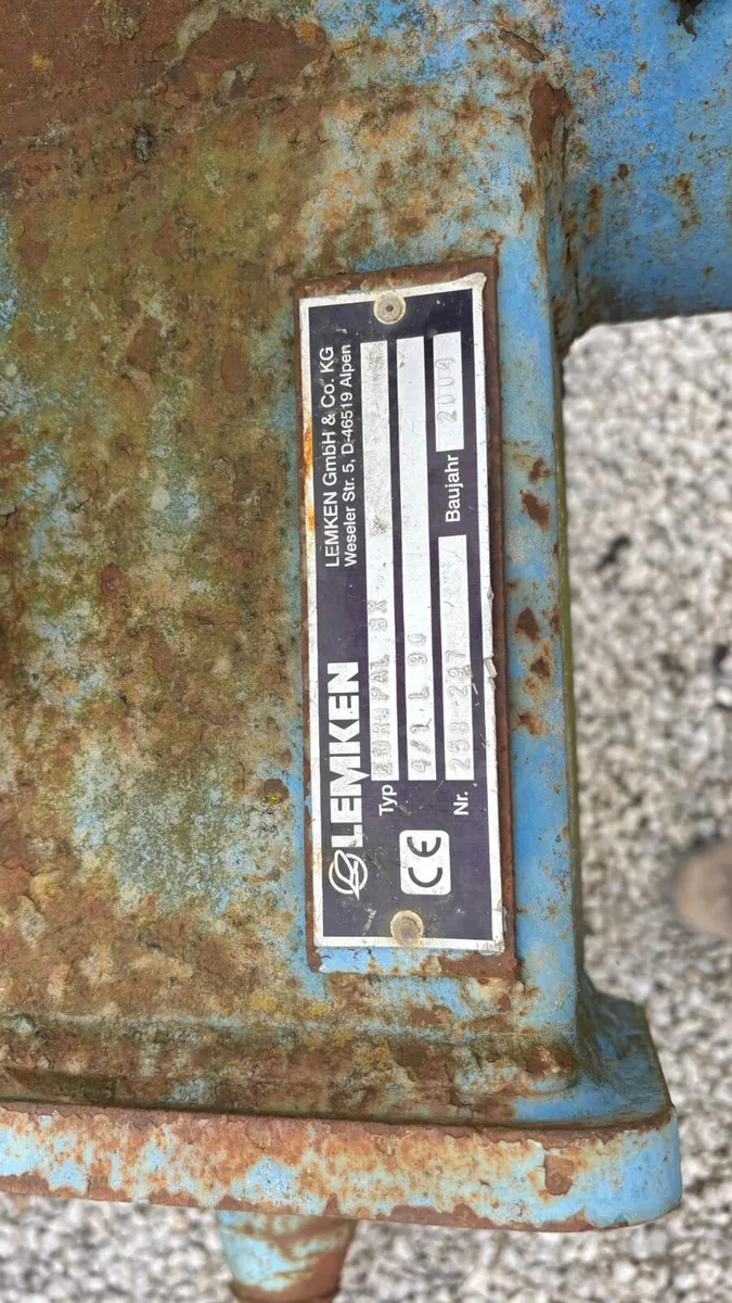 Lemken 5 Furrow Europal 8x - Image 3