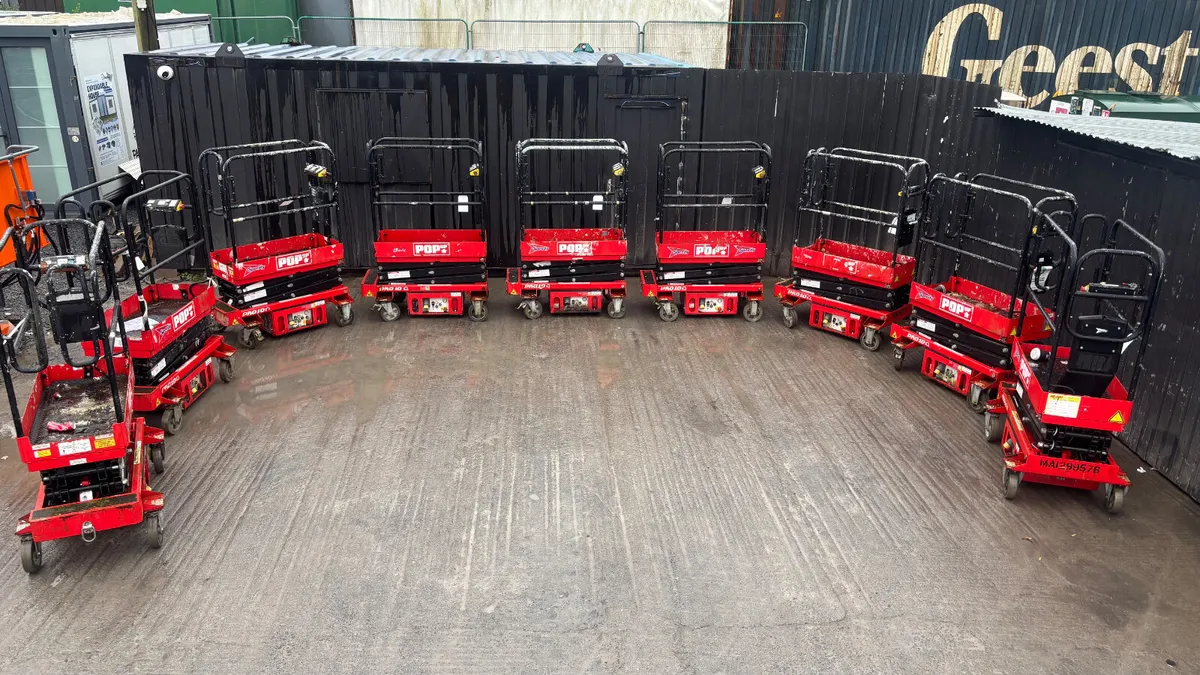 Choice of Pop-up Pro10 Scissor Lifts - Image 1